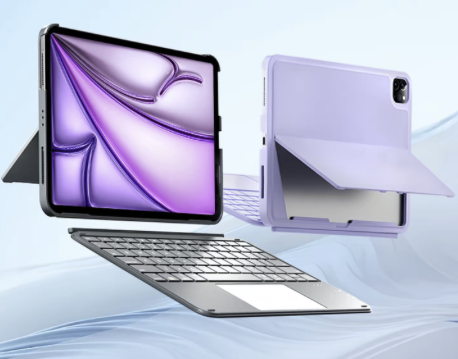 inateck Magnetic Keyboard Case for iPad Air/Pro 10.9''-13'' Bluetooth Keyboard with Touchpad Brand New - GreshamTech