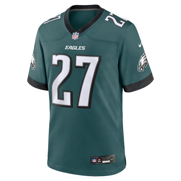 Quinyon Mitchell Philadelphia Eagles Nike Team Game Jersey - Midnight Green
