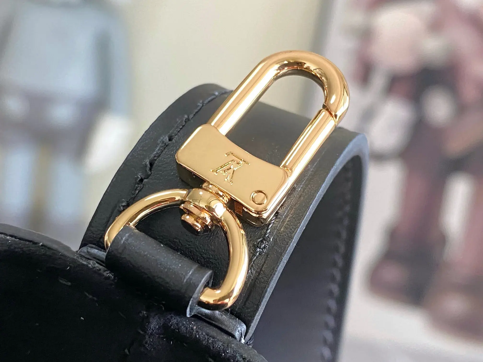 Louis Vuitton Black Bucket Bag product photo from LabelPicks