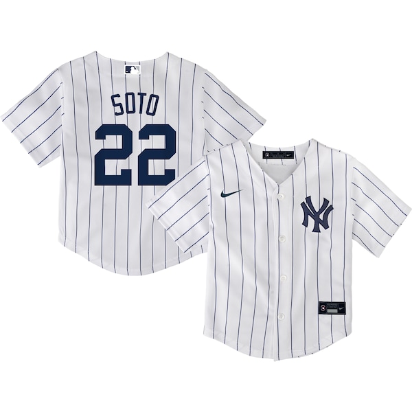 Juan Soto New York Yankees Nike Toddler Home Replica Player Jersey – White