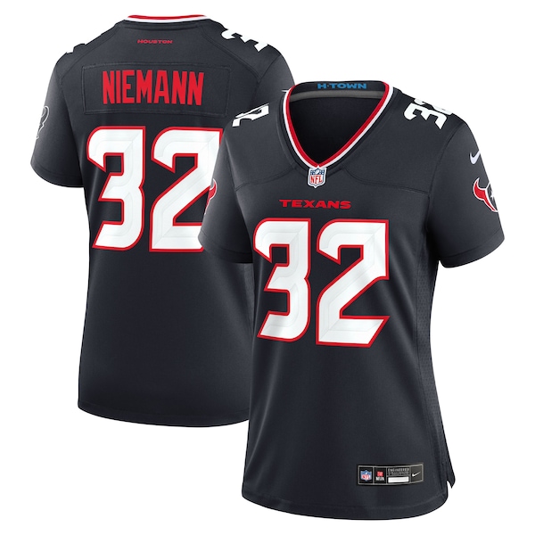 Nick Niemann Houston Texans Nike Women's Team Game Jersey -  Navy