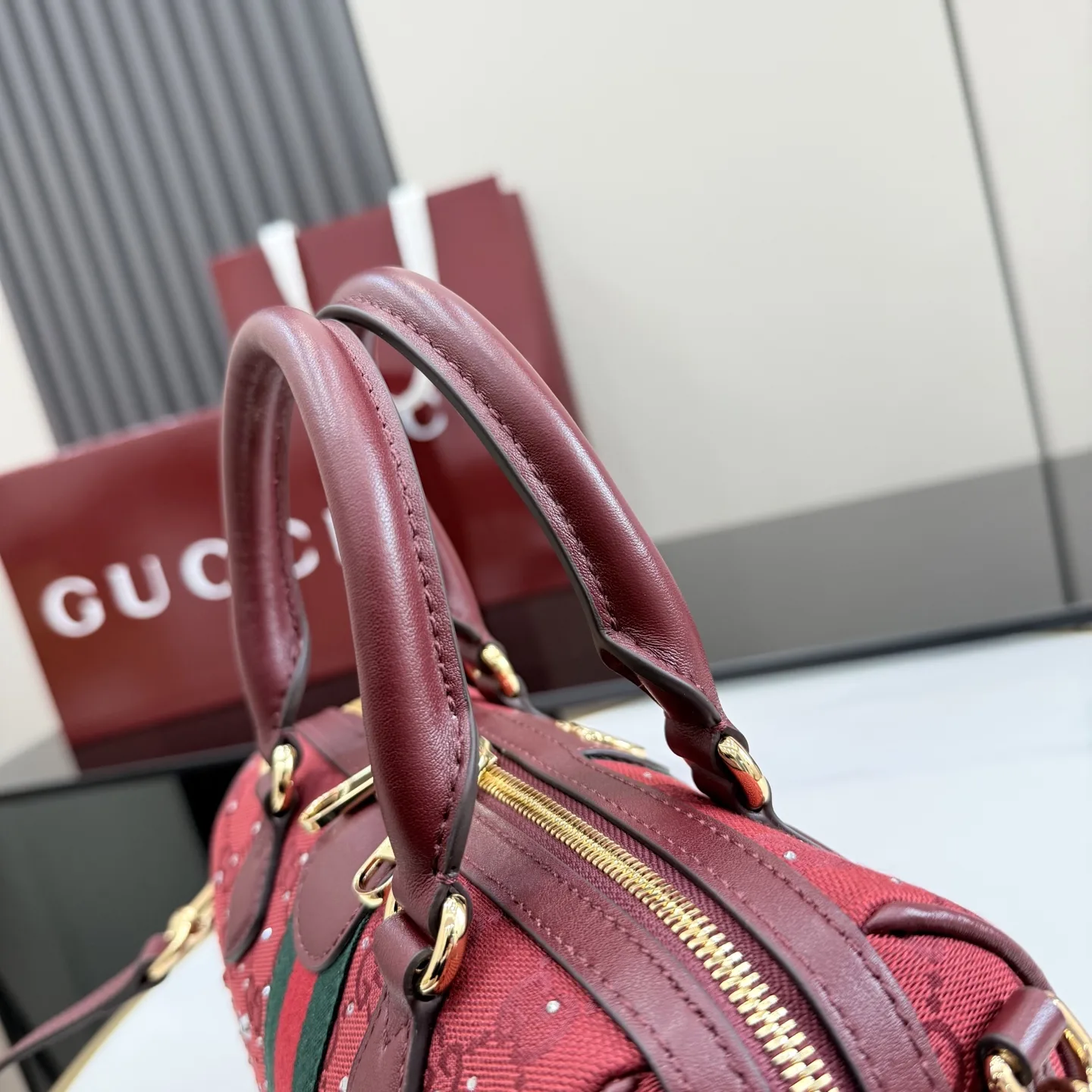 Gucci Ophidia GG Supreme Canvas Top Handle Bag product photo from LabelPicks