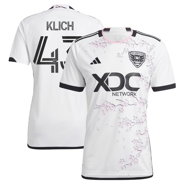 Mateusz Klich D.C. United adidas 2024 The Cherry Blossom Kit Replica Player Jersey - White
