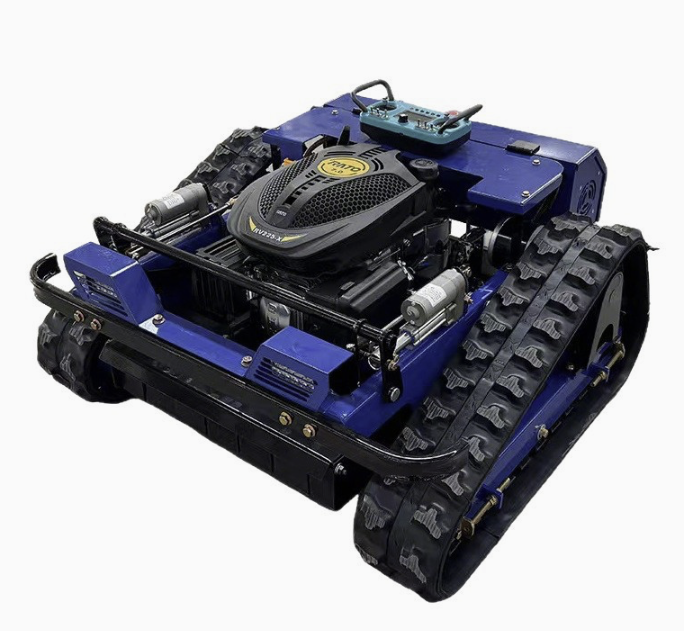 Grass Lawn Mower Remote Controlled Robot Fuel Engined Power Brand New - GreshamTech