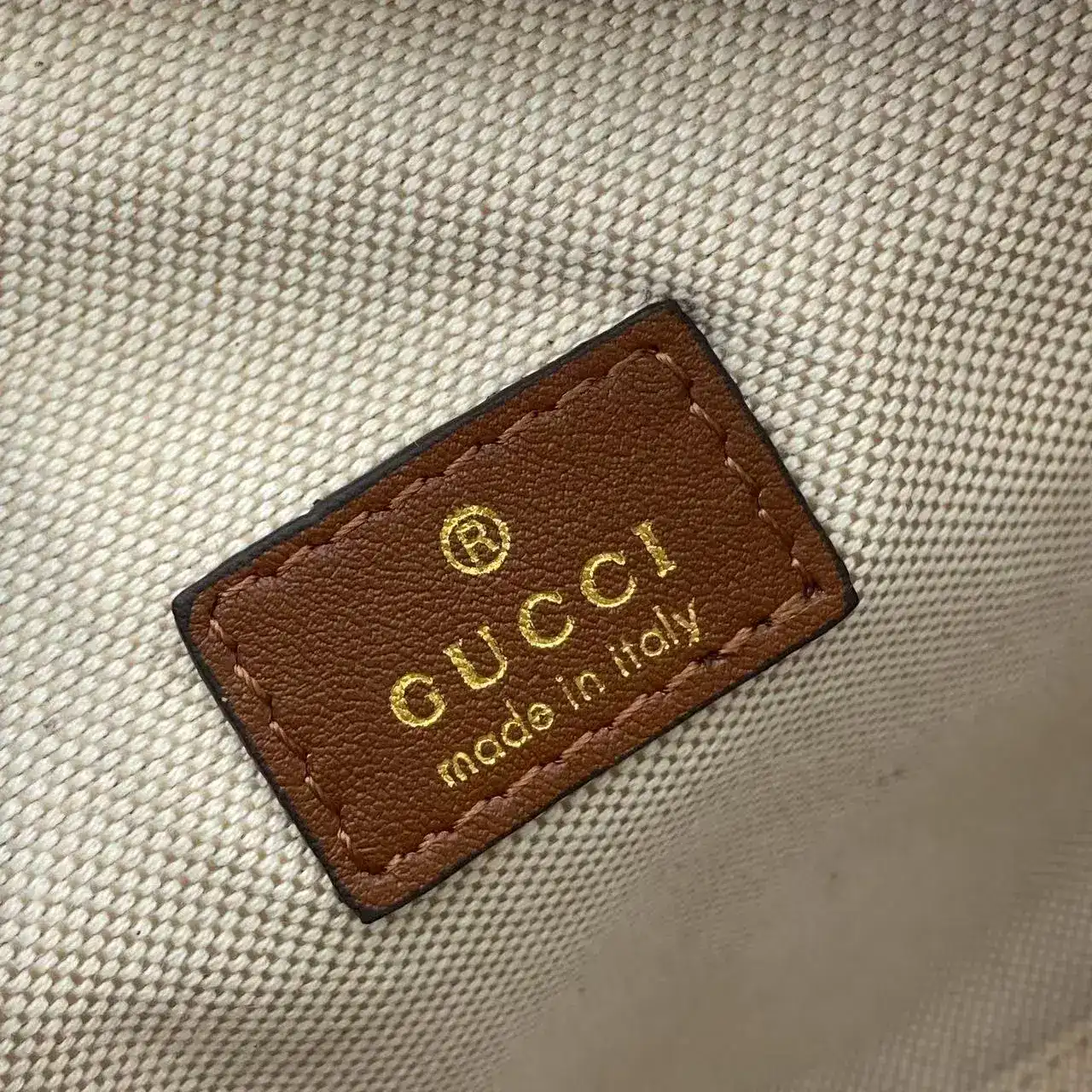 Gucci Canvas and Leather Top Handle Bag product photo from LabelPicks