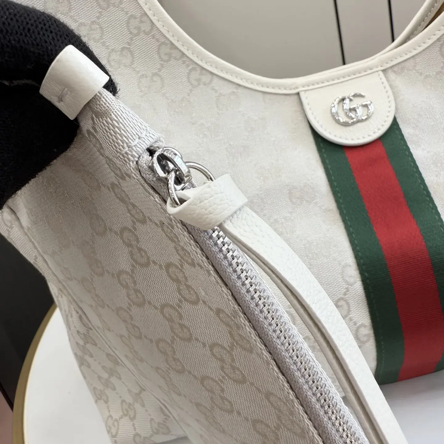 Gucci White Generation GG Supreme Canvas Tote Bag product photo from LabelPicks
