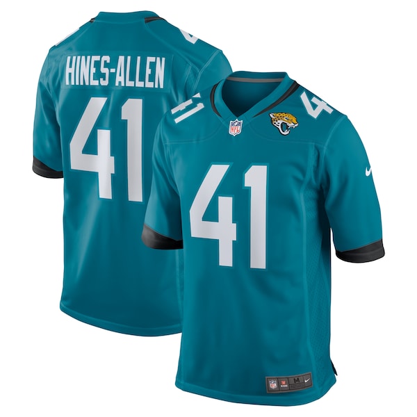 Josh Hines-Allen Jacksonville Jaguars Nike Player Game Jersey - Teal