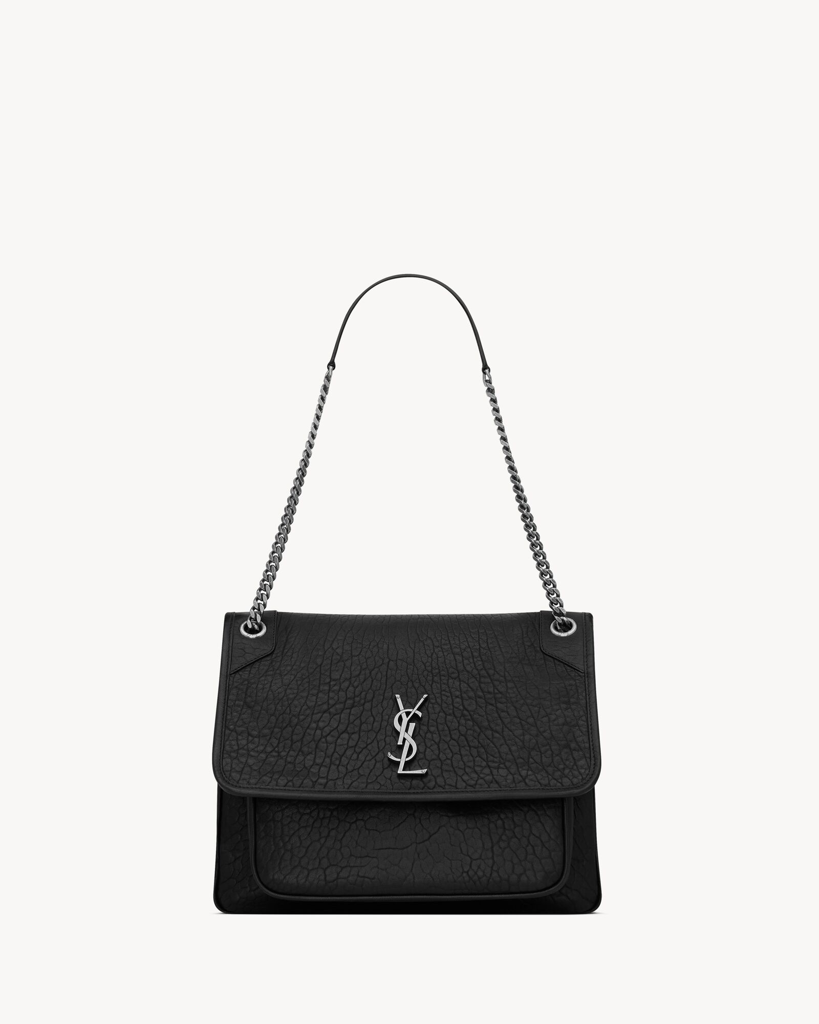 YSL NIKI large grained sheepskin handbag