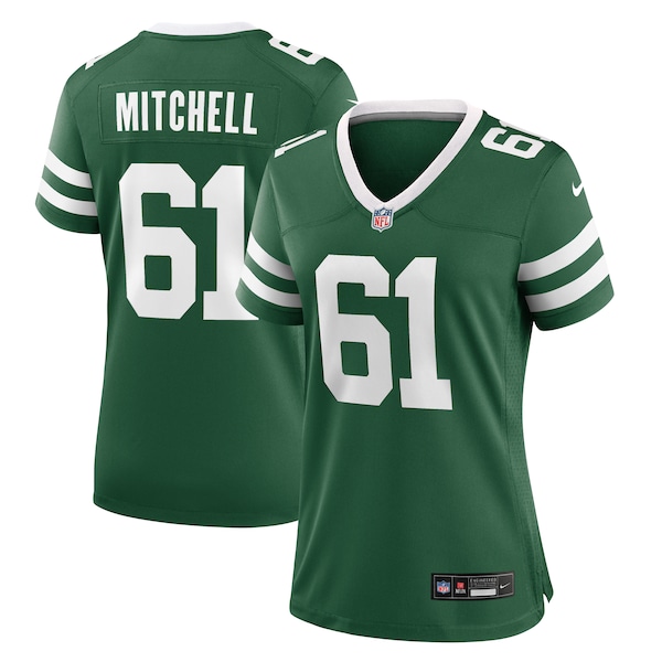 Max Mitchell New York Jets Nike Women's Team Game Jersey - Legacy Green