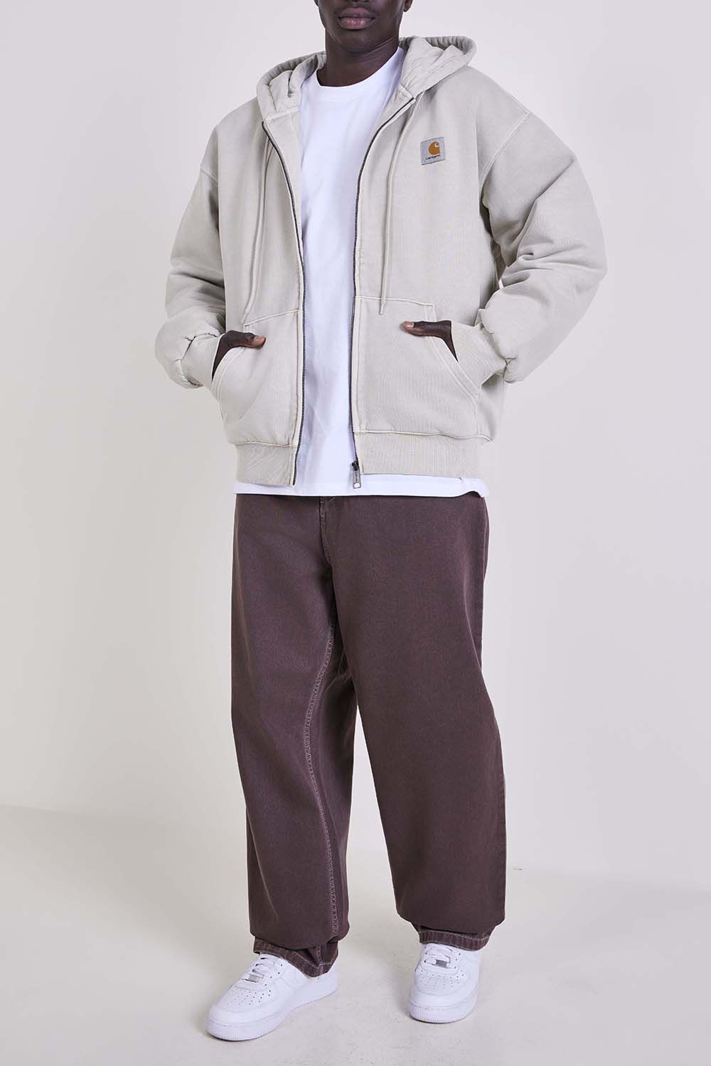 CARHARTT WIP ז'קט קפוצ'ון