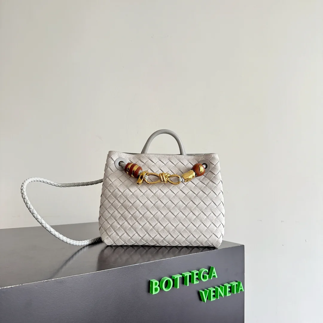Bottega Veneta Andiamo Intrecciato Woven Leather Top Handle Bag product photo from LabelPicks