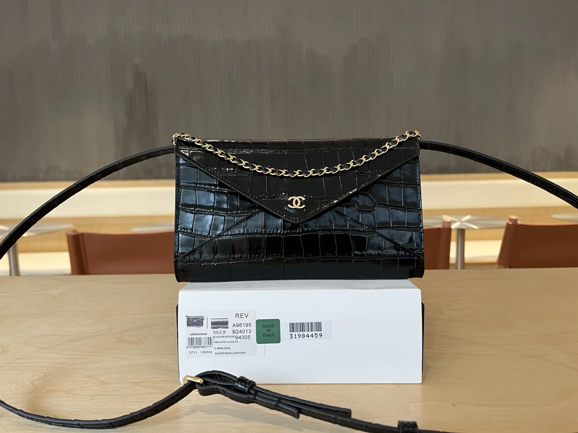 Chanel Gold Calfskin Top Handle Bag product photo from LabelPicks