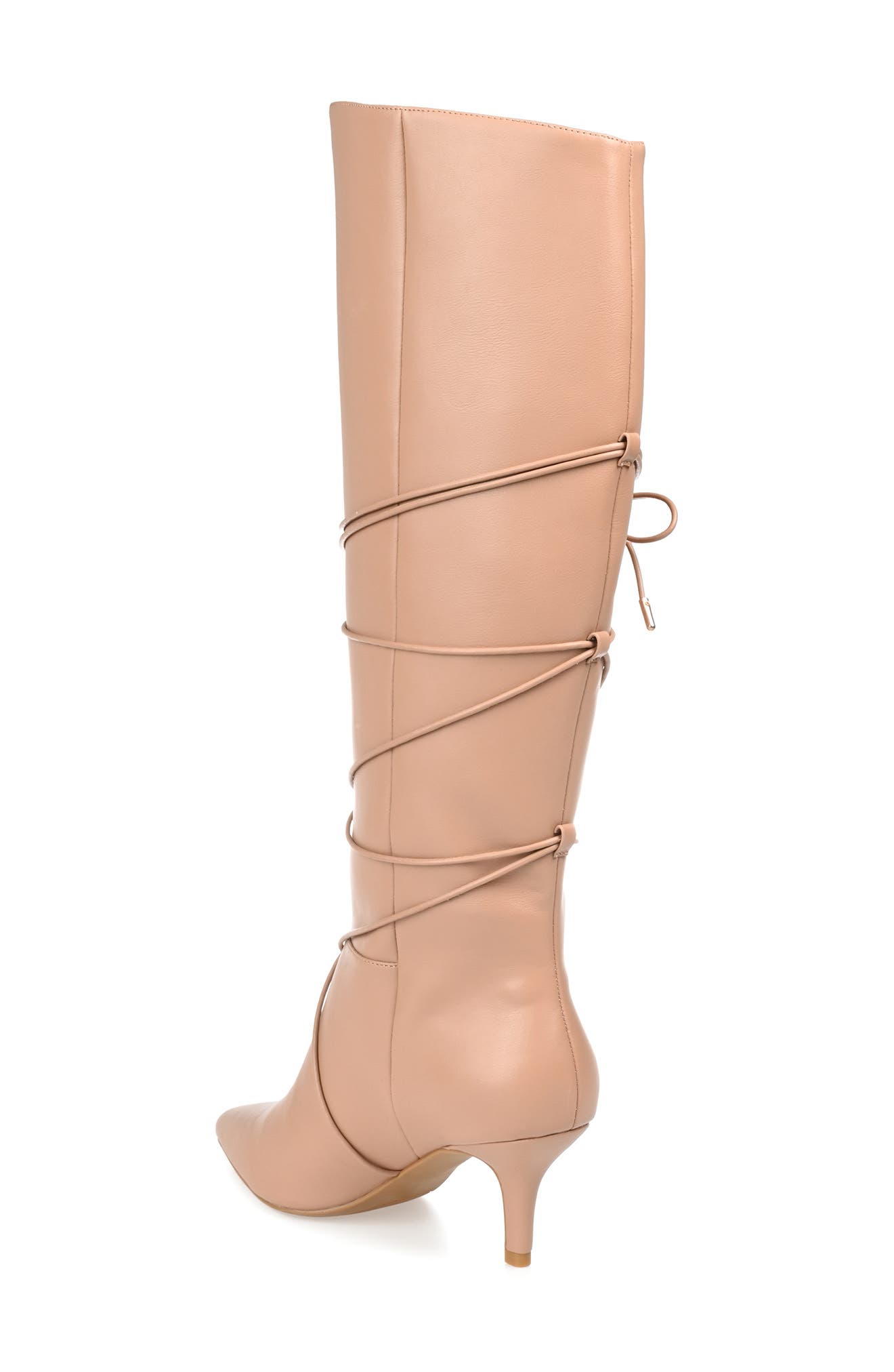 Journee Collection Kaavia Wrapped Tie Tall Boot
