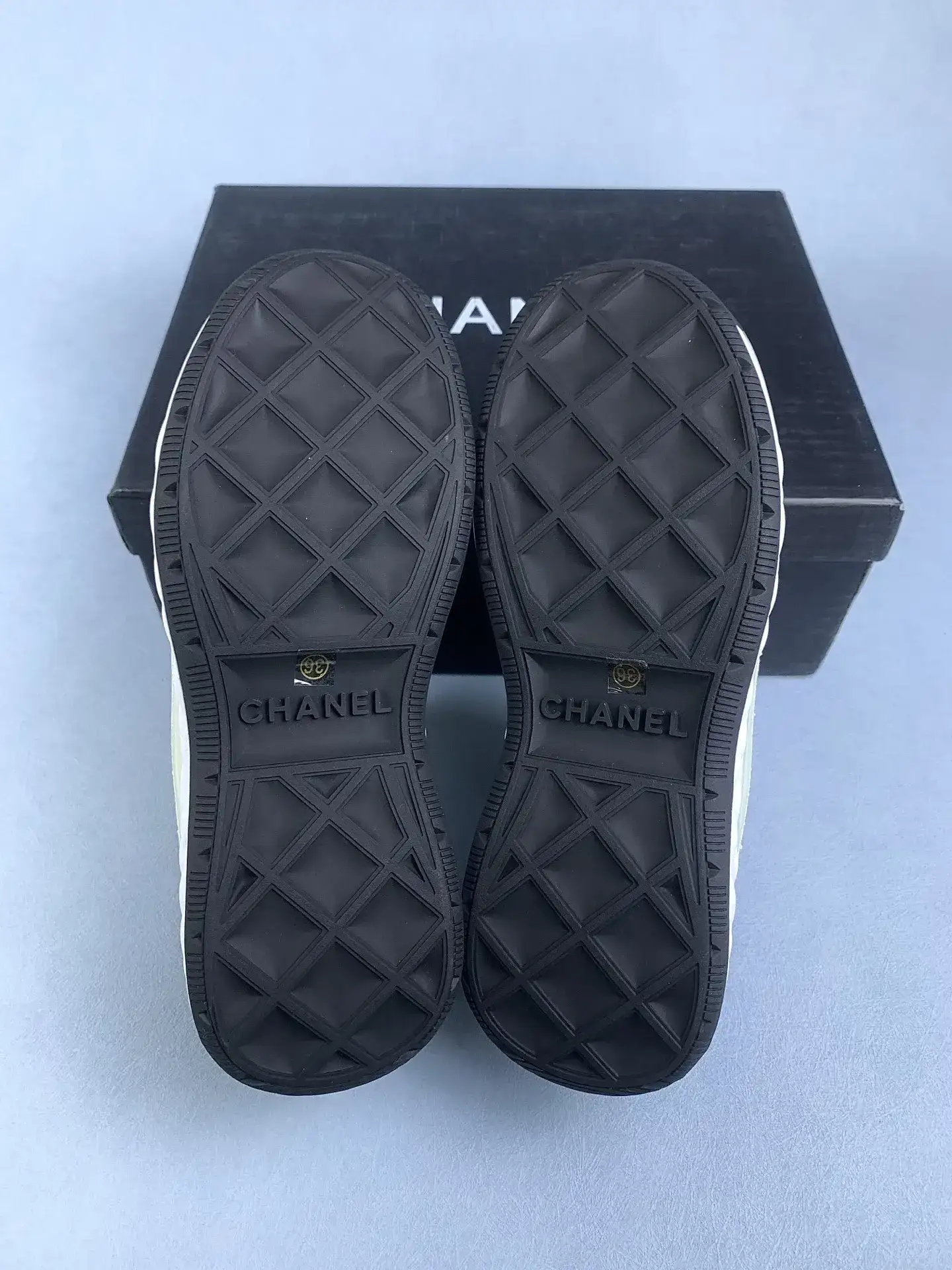 CHANEL Sneakers Velvet Calfskin & Mixed Fibers product photo from LabelPicks