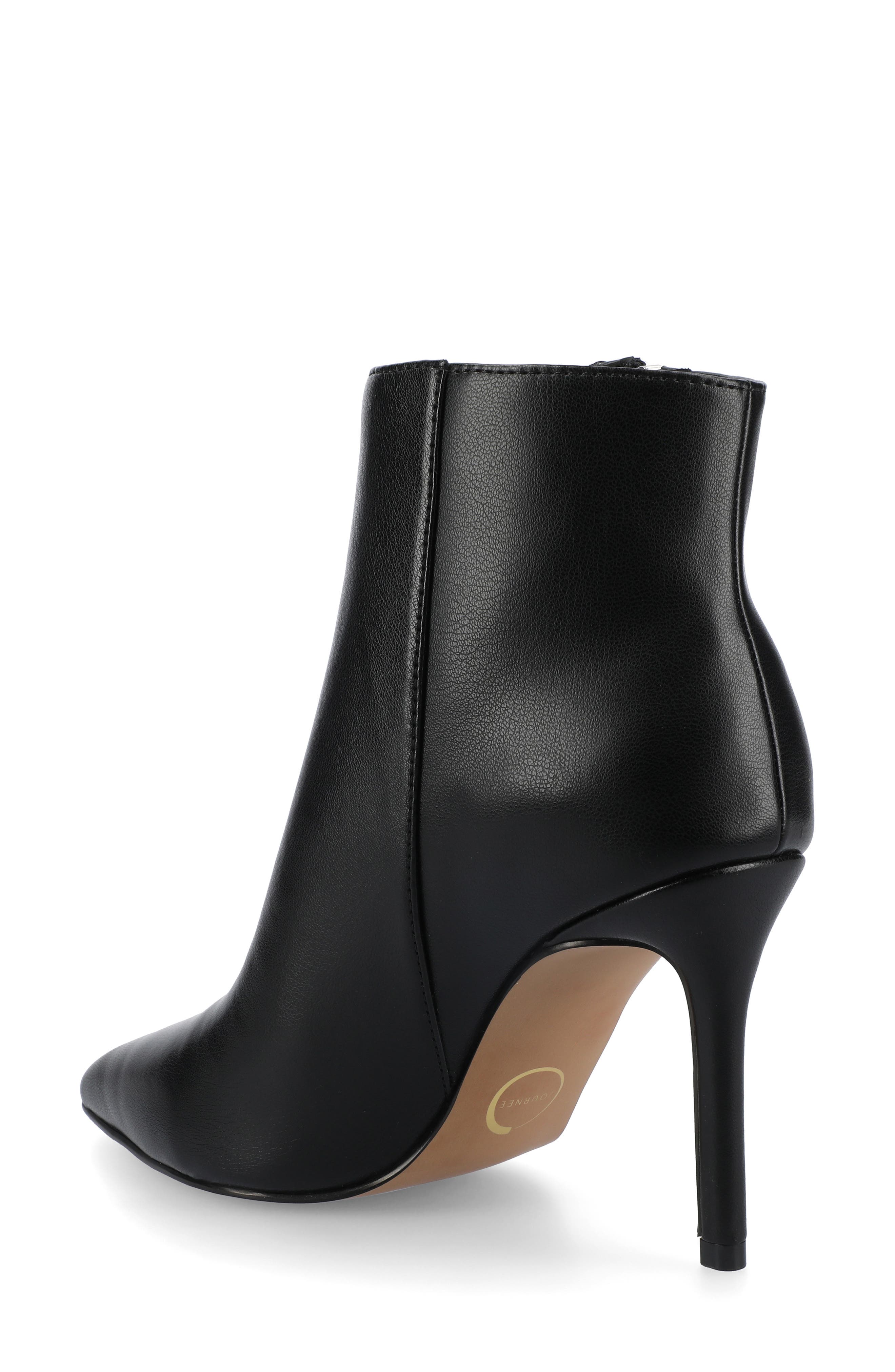 Journee Collection Leyna Zip Boot - Wide Width Available