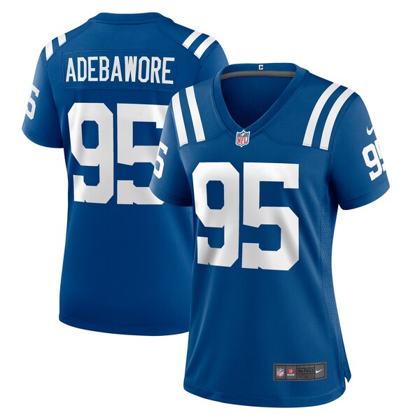 Adetomiwa Adebawore Indianapolis Colts Nike Women's Team Game Jersey -  Royal