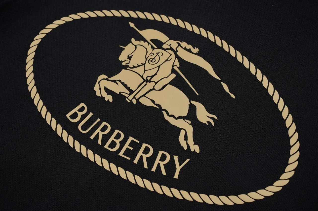 Burberry Black Embroidered Zip Hoodie product photo from LabelPicks
