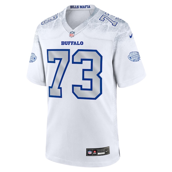 Dion Dawkins Buffalo Bills Nike 2025 Rivalries Collection Game Jersey - White