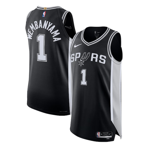 Victor Wembanyama San Antonio Spurs Nike Authentic Jersey - Icon Edition - Black