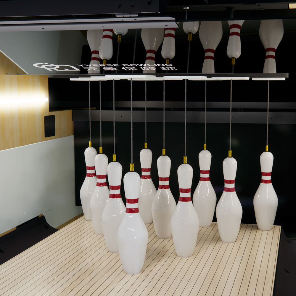 String Bowling Pinsetter Machine - Suneye