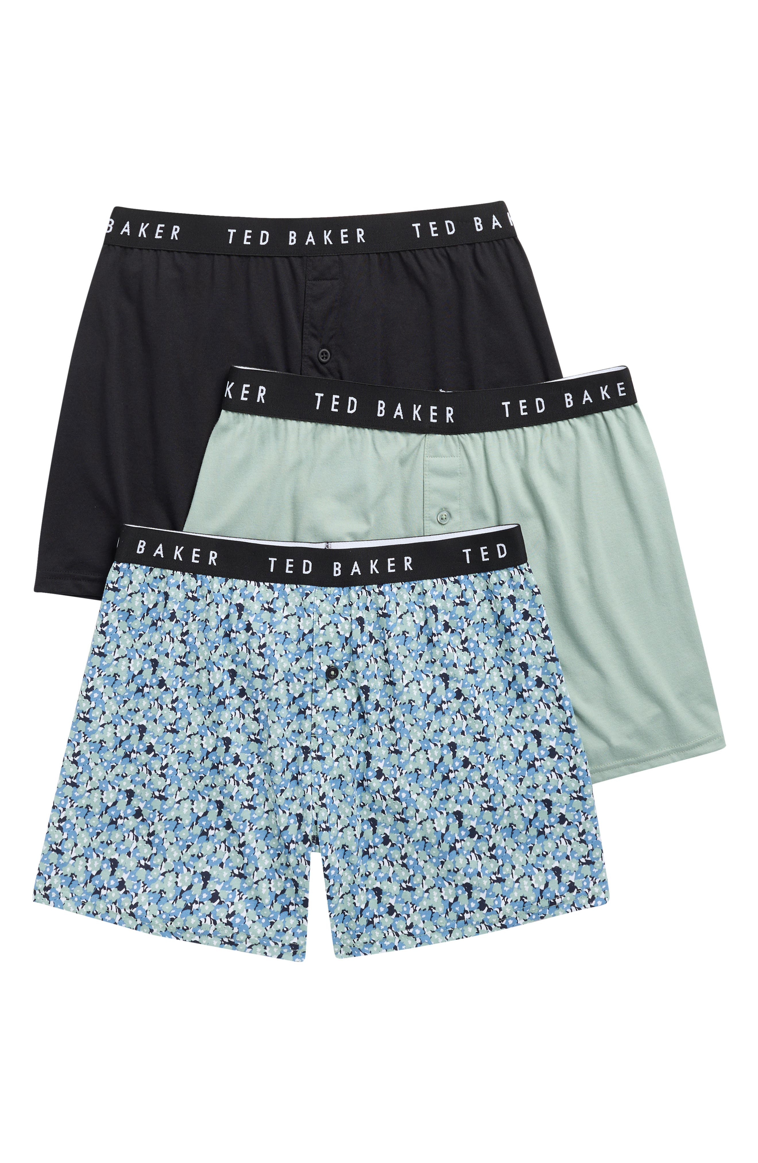 Ted Baker Assorted 3-Pack Knit Boxers