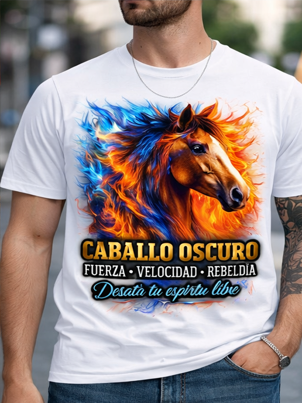 Remera Caballo de Fuego – Fuerza Salvaje