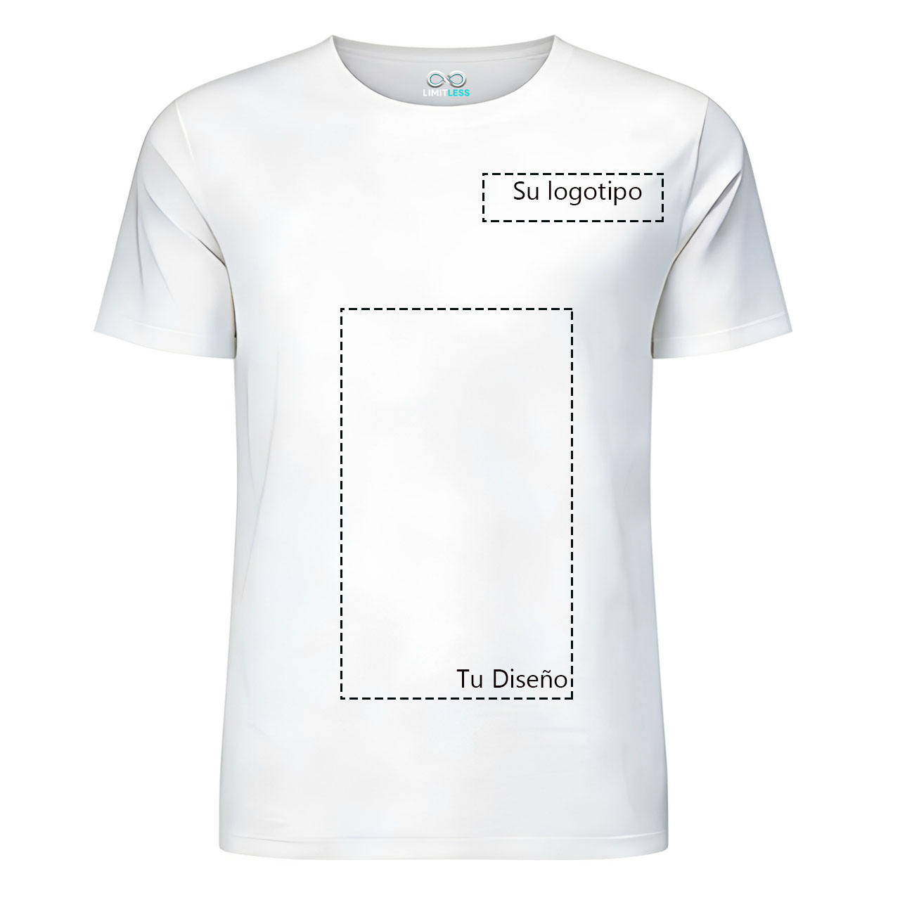Remera Blanco Personalizable de Algodón 24/1 – Estampa DTF | Streetwear
