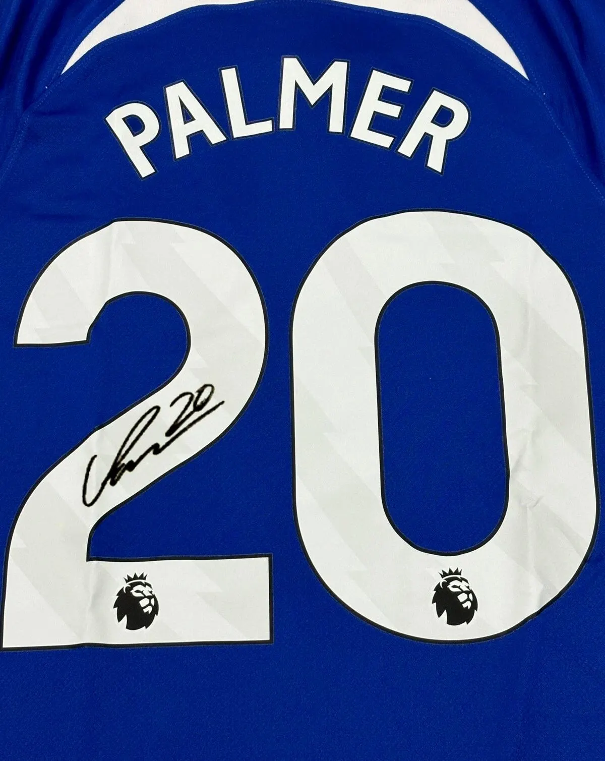 Cole Palmer SIGNED Chelsea 23/24 Debut Home Jersey Shirt - COA - 2023