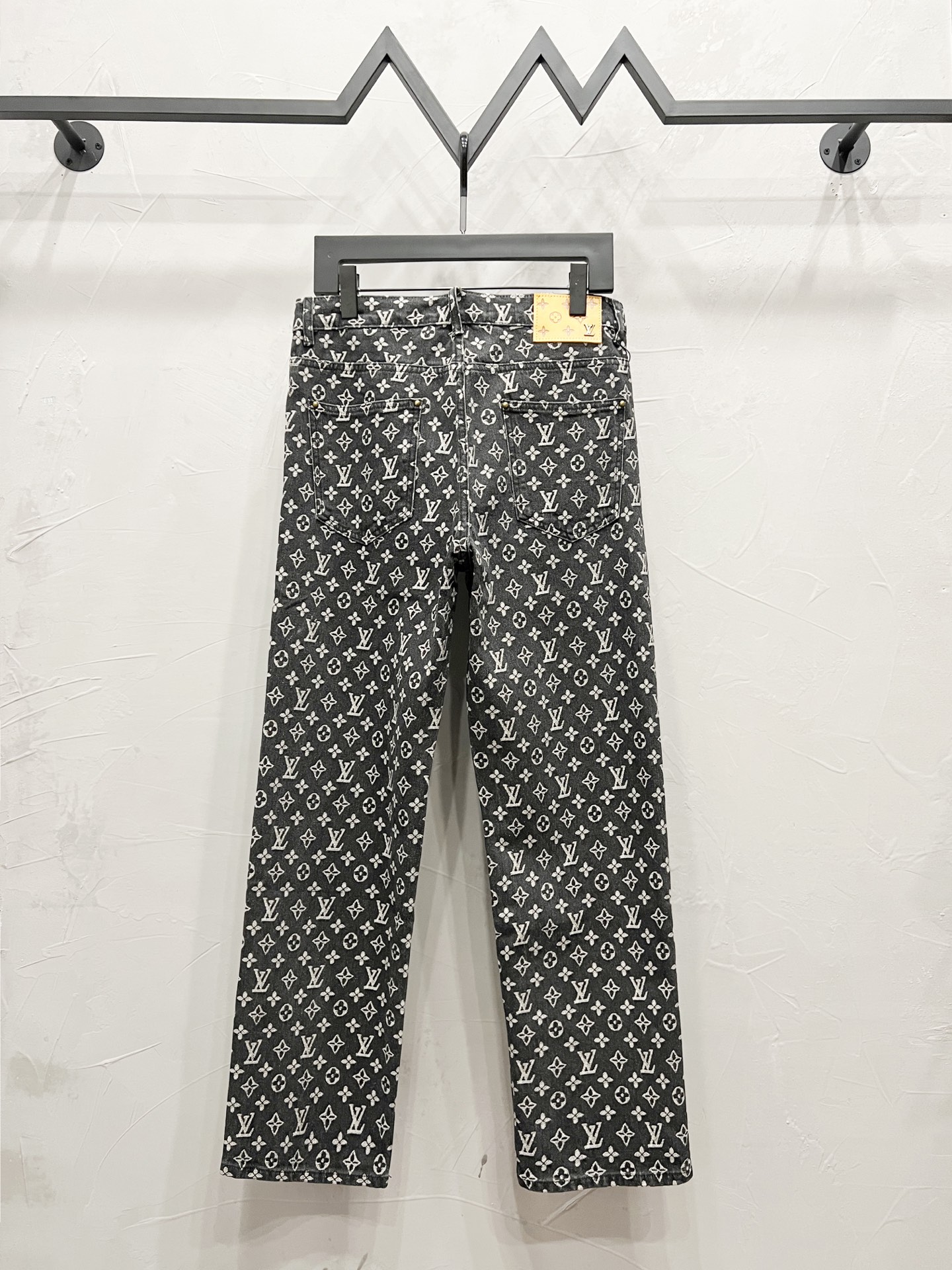 Classic Logo Full Print Jeans
