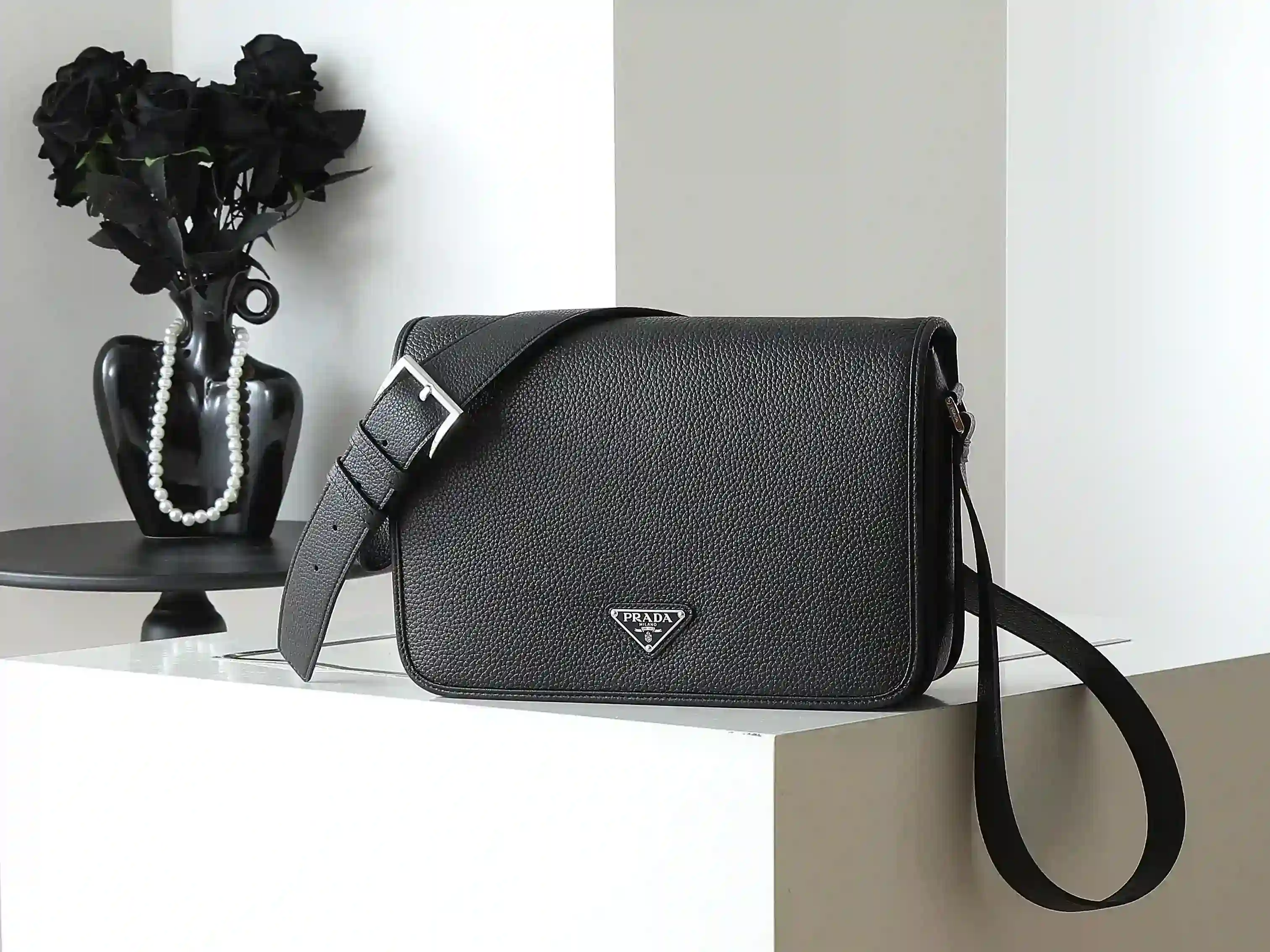 Prada Calfskin Crossbody Bag product photo from LabelPicks
