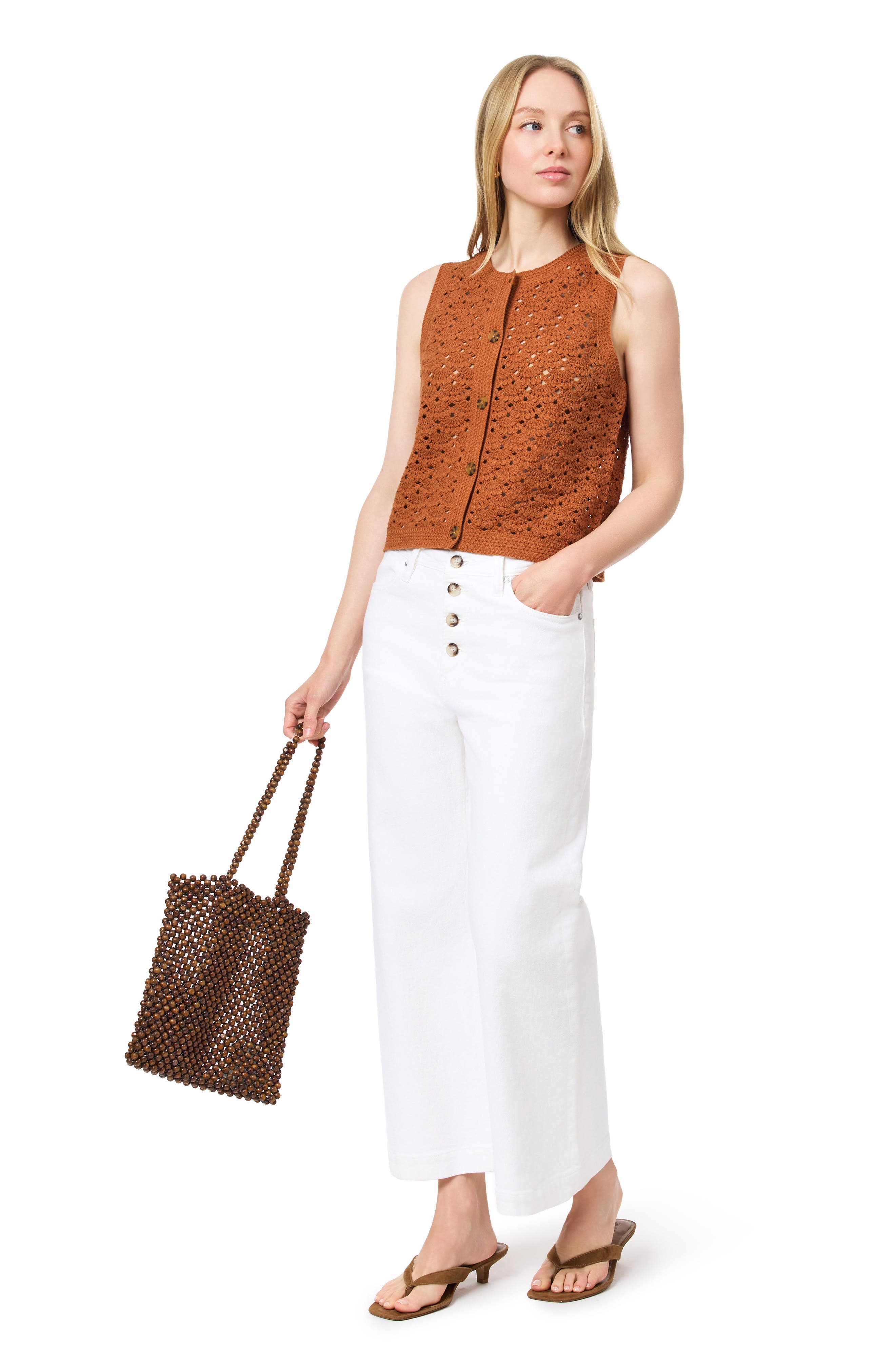 Scotch & Soda Openwork Sweater Vest