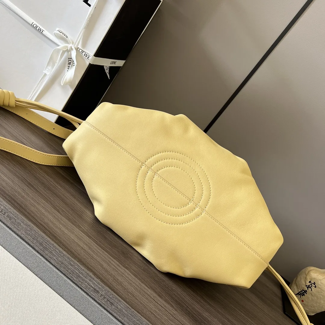 Loewe Gold Calfskin Shoulder Bag product photo from LabelPicks