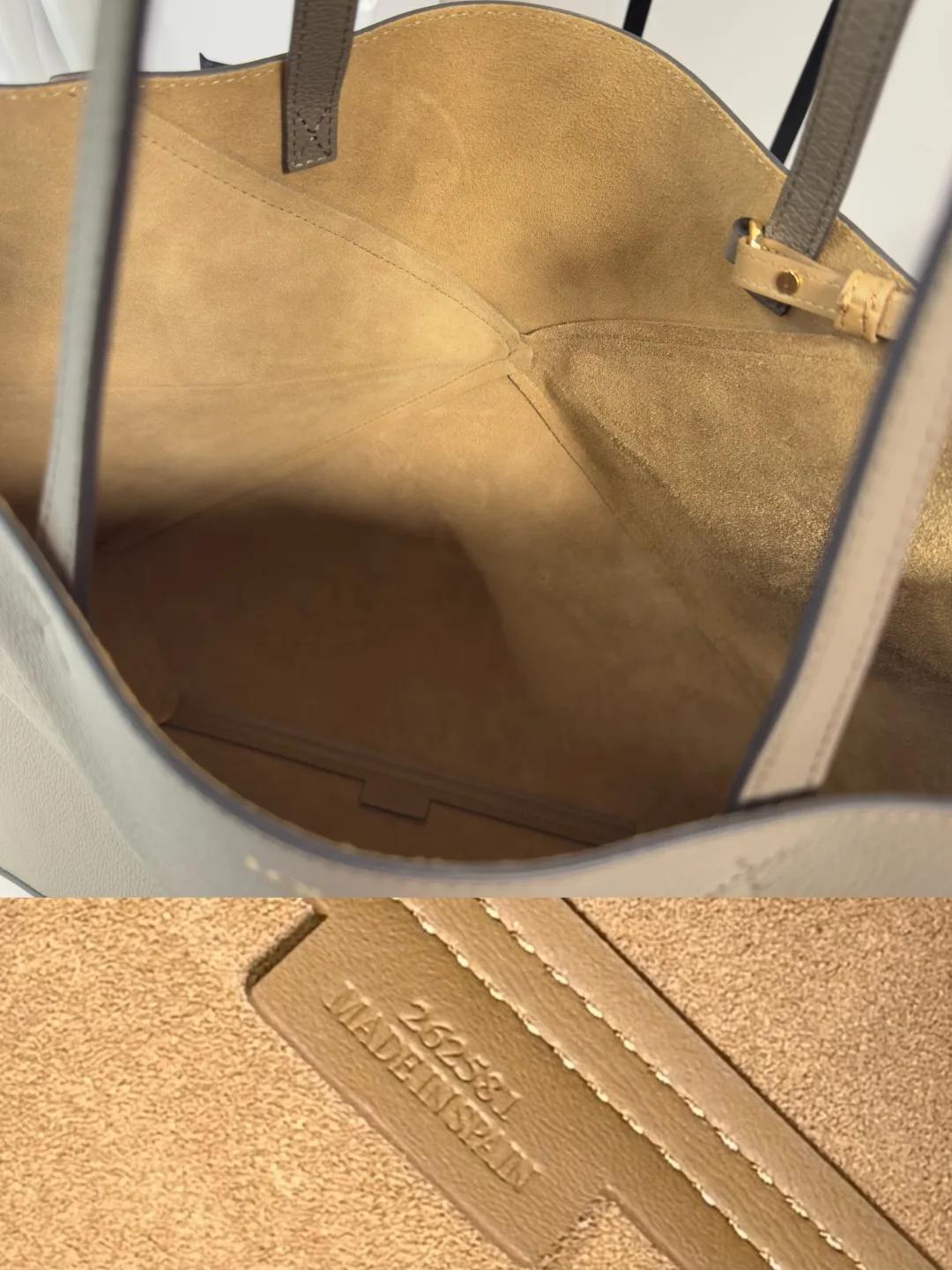 Loewe Grained Leather Puzzle Tote Bag product photo from LabelPicks