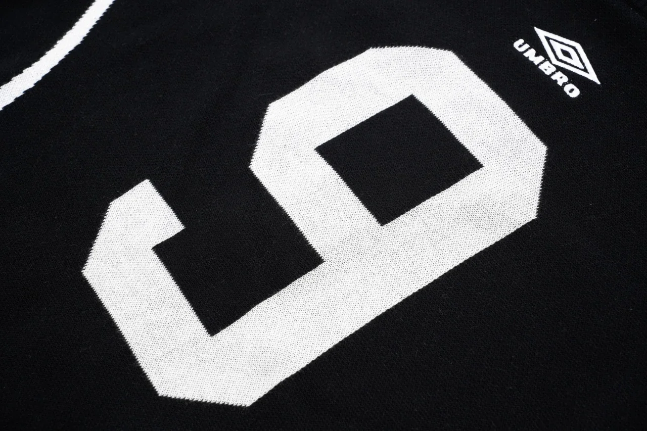 Supreme Black Number 9 Knit Zip Track Jacket product photo from LabelPicks