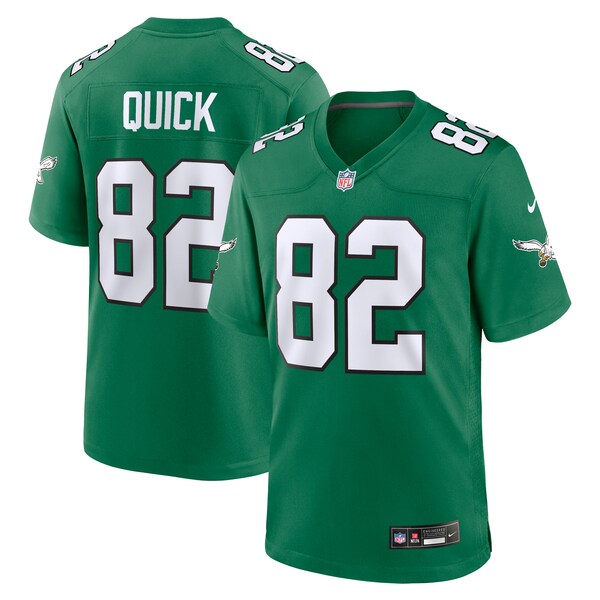 Mike Quick Philadelphia Eagles Nike Alternate Game Jersey - Kelly Green