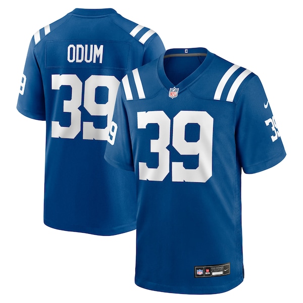 George Odum Indianapolis Colts Nike Team Game Jersey -  Royal