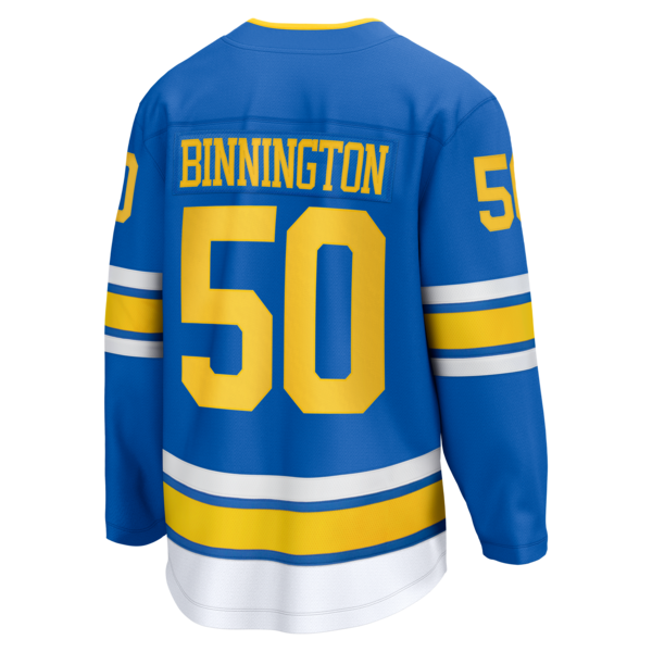 Jordan Binnington St. Louis Blues  Home Breakaway Jersey - Blue