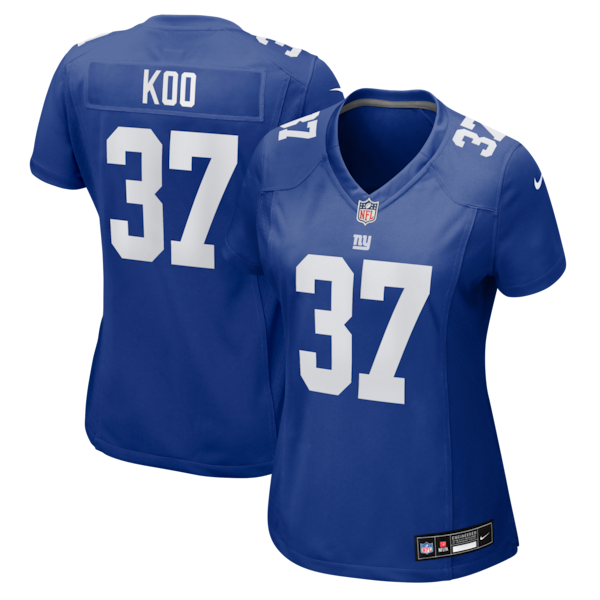 Younghoe Koo New York Giants Nike Women's Team Game Jersey -  Royal