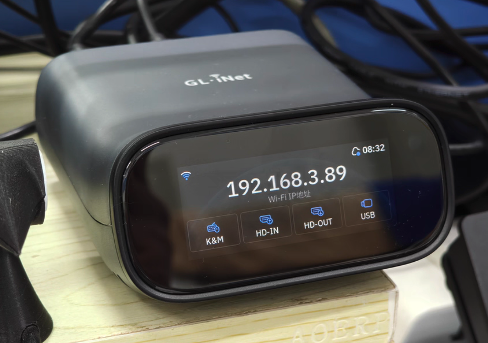 Glinet RM10 ipKVM Remote PC Control KVM for Display and Mice Keyboard DP and HDMI New - GreshamTech