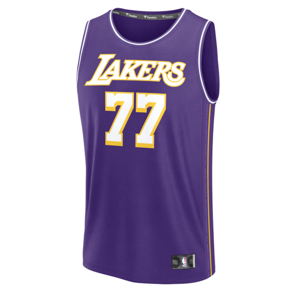 Luka Dončić Los Angeles Lakers  Fast Break Jersey - Statement Edition - Purple