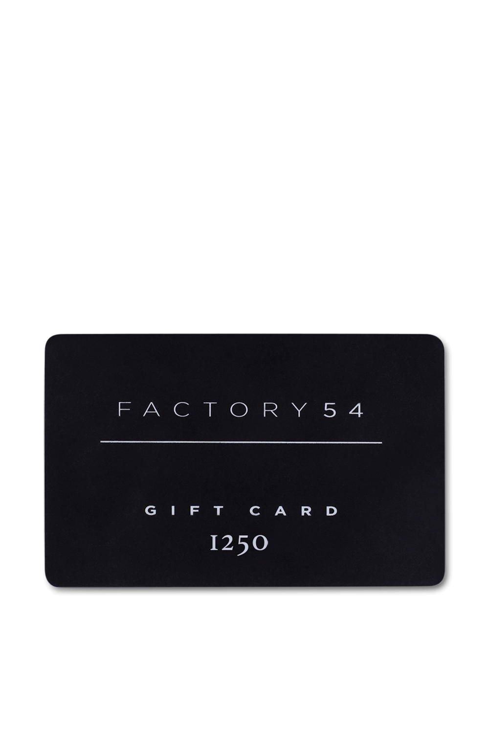 GIFT CARD גיפט קארד על סך 1,250 שקלים