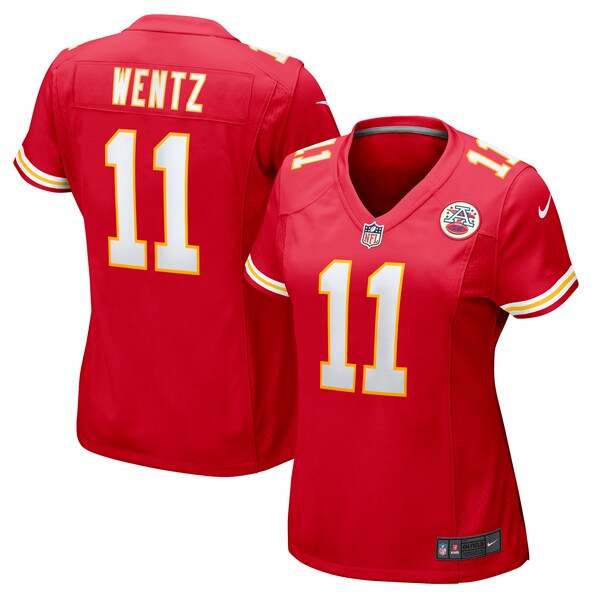 Carson Wentz Kansas City Chiefs Nike Women's  Game Jersey -  Red