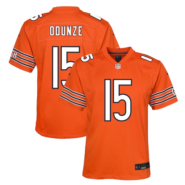 Rome Odunze Chicago Bears Nike Youth Alternate Game Jersey - Orange
