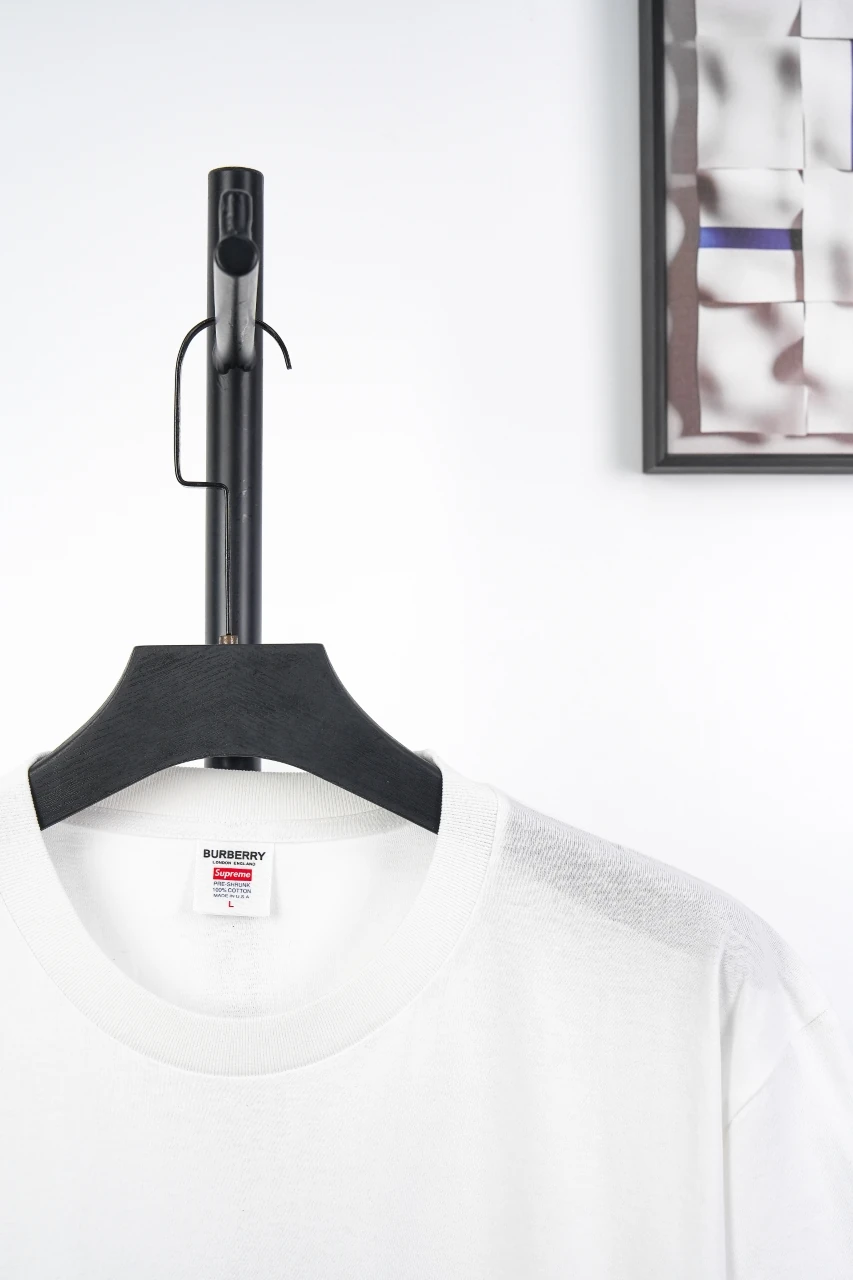 Supreme White Check Box Logo T-Shirt product photo from LabelPicks