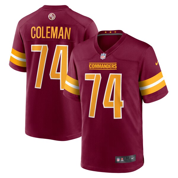 Brandon Coleman Washington Commanders Nike  Game Jersey -  Burgundy