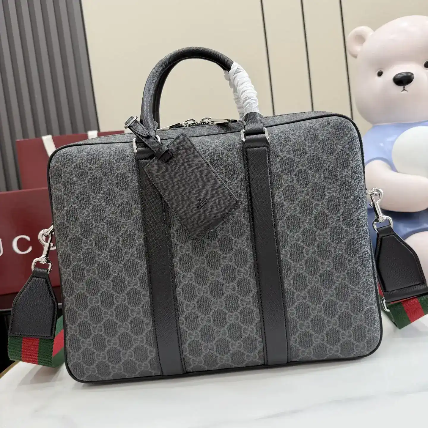 Gucci Monogram Canvas Tote Bag product photo from LabelPicks