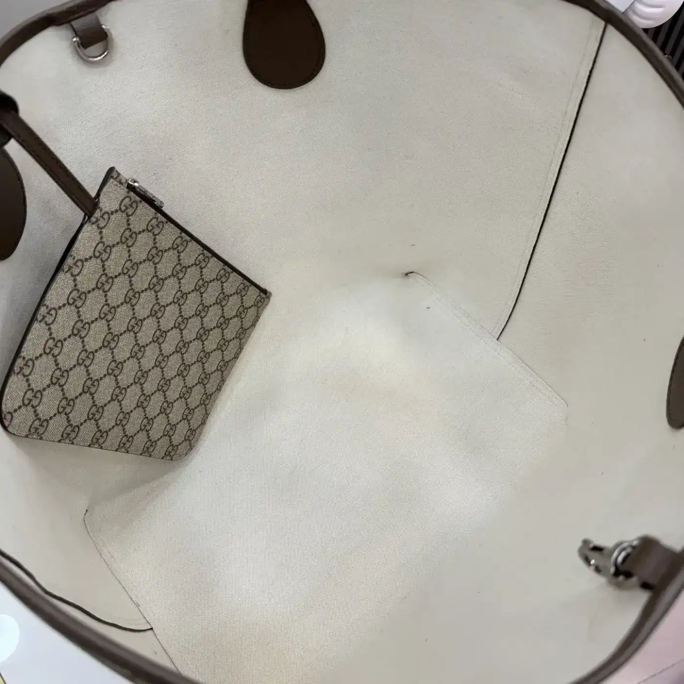 Gucci Brown Monogram Canvas Tote Bag product photo from LabelPicks
