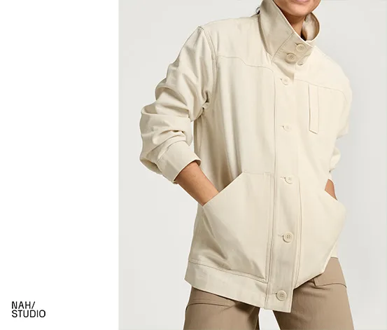 NAH/STUDIO Parka | ungefärbte Baumwolle