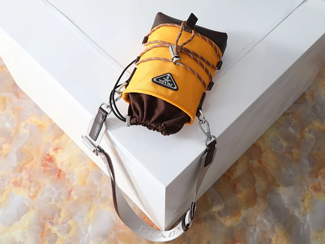 Prada Woven Leather Bucket Bag product photo from LabelPicks