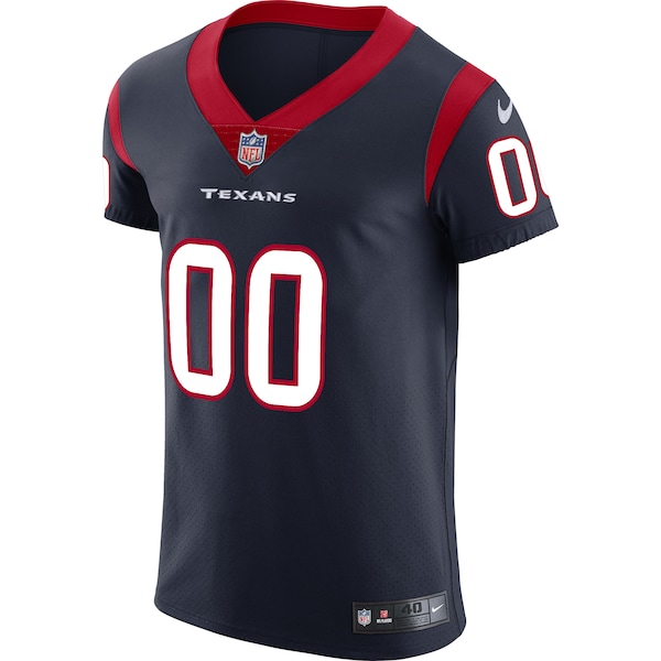 Houston Texans Nike Vapor Untouchable Elite Custom Jersey - Navy